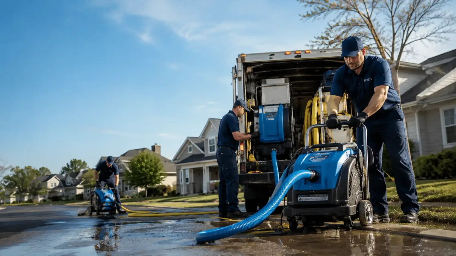 Flood Damage Cleanup in Blue Grass, IA